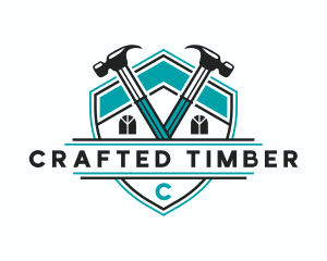 Hammer Roof Repair logo design