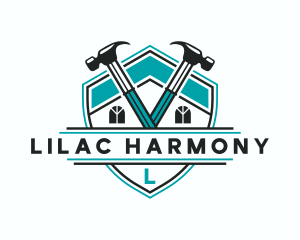 Hammer Roof Repair logo design