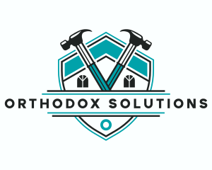 Hammer Roof Repair logo design