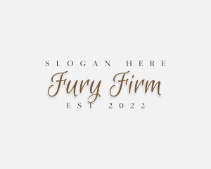 Generic Cursive Firm logo design