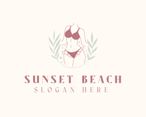 Beauty Bikini Lingerie logo design