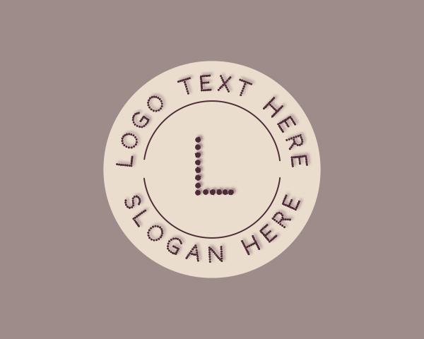 Hipster logo example 3