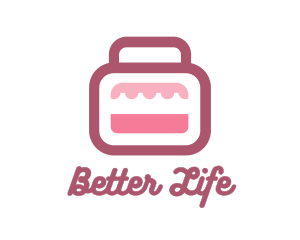 Pink Bag Stall logo design