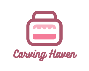 Pink Bag Stall logo design