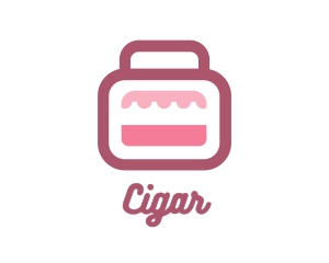 Pink Bag Stall logo design