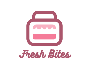 Pink Bag Stall logo design