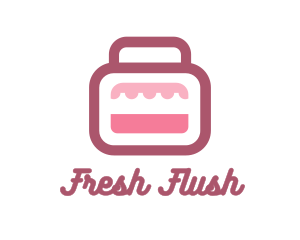 Pink Bag Stall logo design