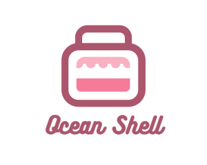 Pink Bag Stall logo design