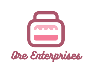 Pink Bag Stall logo design