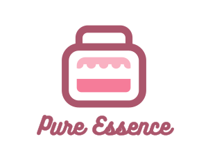 Pink Bag Stall logo design