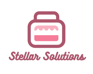 Pink Bag Stall logo design