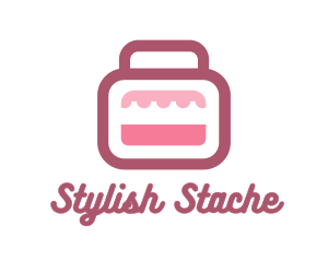 Pink Bag Stall logo design