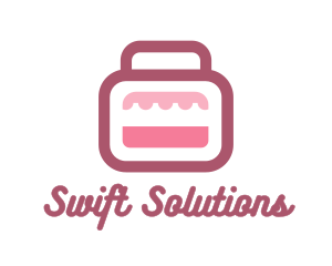 Pink Bag Stall logo design