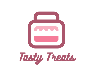 Pink Bag Stall logo design