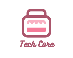 Pink Bag Stall logo design