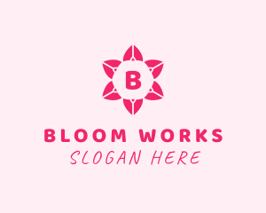 Mandala Flower Arrangement logo design