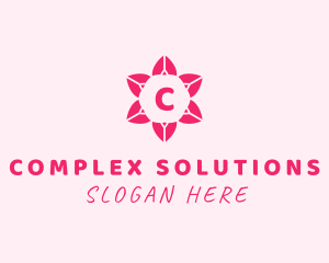 Mandala Flower Arrangement logo design