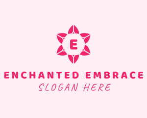 Mandala Flower Arrangement logo design