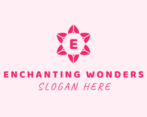 Mandala Flower Arrangement logo design