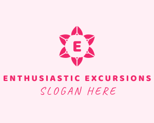 Mandala Flower Arrangement logo design