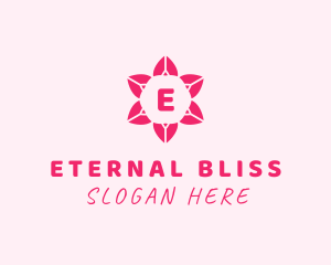 Mandala Flower Arrangement logo design