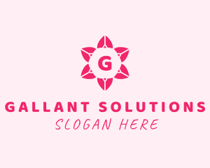 Mandala Flower Arrangement logo design