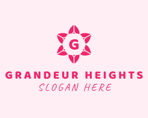 Mandala Flower Arrangement logo design