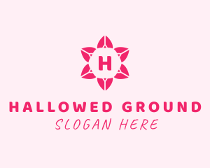 Mandala Flower Arrangement logo design