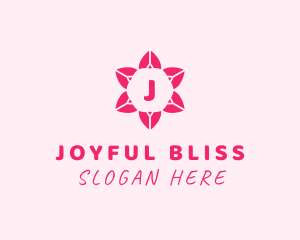 Mandala Flower Arrangement logo design