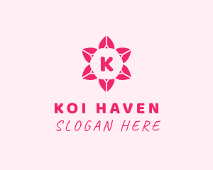 Mandala Flower Arrangement logo design