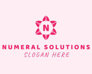 Mandala Flower Arrangement logo design