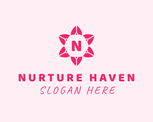 Mandala Flower Arrangement logo design