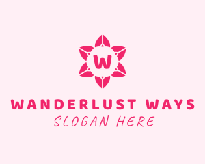 Mandala Flower Arrangement logo design