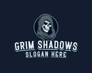 Grim Reaper Gaming logo design