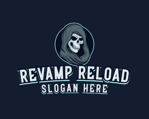 Grim Reaper Gaming logo design