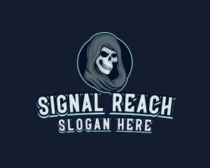 Grim Reaper Gaming logo design