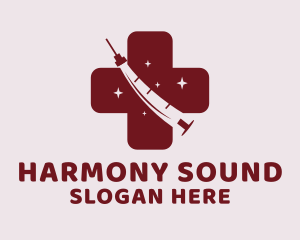 Pharmacy Syringe Vaccine logo