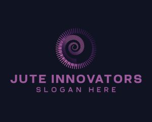 Swirl Tech Innovation logo design