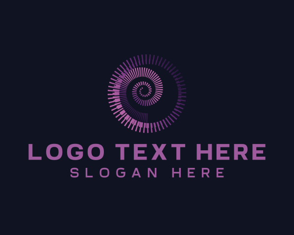 Spiral logo example 1