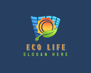 Eco Solar Energy logo design