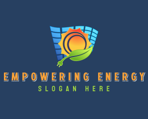 Eco Solar Energy logo design