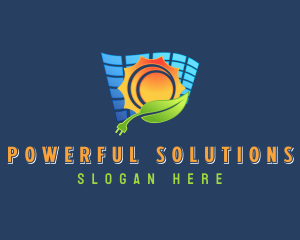 Eco Solar Energy logo design