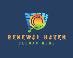 Eco Solar Energy logo design