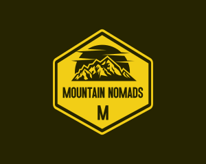 Mountain Camp Peak logo design