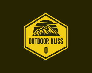 Mountain Camp Peak logo design