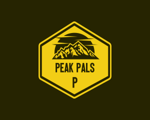 Mountain Camp Peak logo design