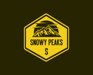 Mountain Camp Peak logo design