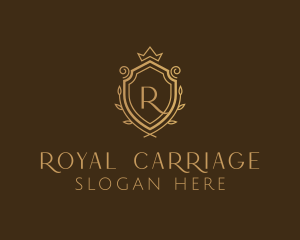 Royal Crest Shield logo design