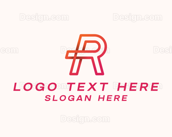 Creative Company Letter R Logo