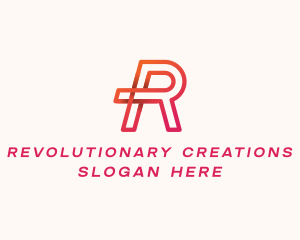 Creative Company Letter R logo design